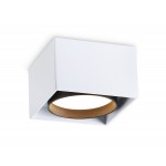 Накладной точечный светильник GX53 TN70865 WH/BK белый/черный GX53 max 12W 95*95*62