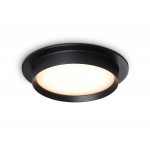 Светильник встраиваемый TN5227 BK черный GX53 D110*35