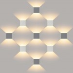 Winner серый уличный настенный светодиодный светильник 1548 TECHNO LED