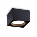 Накладной точечный светильник GX53 TN70866 BK черный GX53 max 12W 95*95*62