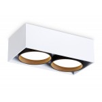 Накладной точечный светильник GX53 TN70872/2 WH/BK белый/черный GX53/2 max 12W 185*92*62