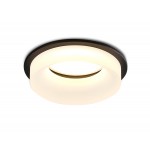 Встраиваемый точечный светильник MR16 TN1303 BK/FR черный/белый матовый MR16 GU5.3 D80*42