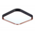 Потолочный светильник FZ1271 BK/PGD черный/розовое золото 27W 5000K 350*350*60 (Без ПДУ)