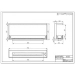 Биокамин ZeFire торцевой Standart 1100 (в наличии и под заказ)