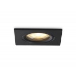 Светильник встраиваемый TN102456 BK черный GU5.3 85*85*28