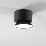 Светильник накладной поворотный светодиодный Smooth 10W 4000K черный 25053/LED