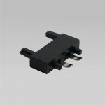 Flat Magnetic Коннектор для четырёхстороннего соединителя накладного шинопровода (чёрный) 85004/00