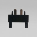 Flat Magnetic Коннектор для четырёхстороннего соединителя накладного шинопровода (чёрный) 85004/00