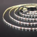 Светодиодная лента 12V 4,8W 60LED/м 2835 IP20 холодный белый, 5м