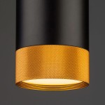 Подвесной светодиодный светильник 50164/1 LED черный/золото
