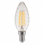 Филаментная светодиодная лампа "Свеча витая" CW35 7W 4200K E14 BL129