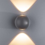 Пылевлагозащи<wbr>щенный светодиодный светильник Diver серый IP54 1566 Techno LED серый