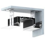 Гардины алюминиевые - Профиль для натяжных потолков гардина ПФ 122-311 3,2м GARDINA 2 05