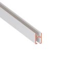 Профиль для натяжных потолков - Профиль для натяжных потолков SHTORKA белый 2м