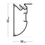 Профиль для натяжных потолков - Профиль для натяжных потолков Бесщелевой ПФ 8091 2,0м