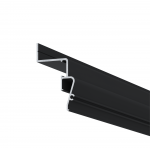 Профиль для натяжных потолков - Профиль Contour Pro LED Стеновой 2,0 м. черный
