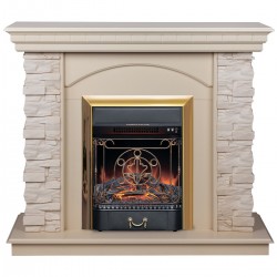 Электрокамин Elford WT с очагом Majestic Lux Brassв наличии и под заказ Электрокамин Elford WT с очагом Majestic Lux Brassв наличии и под заказ