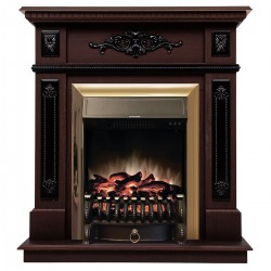 Электрокамин Lilian DN с очагом Fobos Lux Brassв наличии и под заказ Электрокамин Lilian DN с очагом Fobos Lux Brassв наличии и под заказ