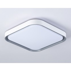 Потолочный светильник FZ1256 WH/GR белый/серый 27W 5000K 350*350*60 (Без ПДУ) Потолочный светильник FZ1256 WH/GR белый/серый 27W 5000K 350*350*60 (Без ПДУ)