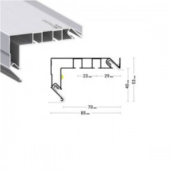 GARDINA3 03 3 ряда - 3,2м с боковой заправкой GARDINA3 03 3 ряда - 3,2м с боковой заправкой