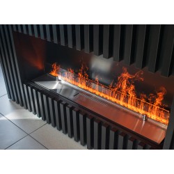 Электрический очаг Schones Feuer 3D FireLine 600 со стальной крышкой Электрический очаг Schones Feuer 3D FireLine 600 со стальной крышкой