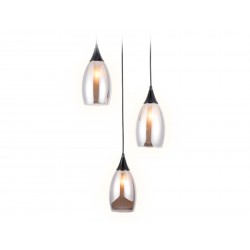 Подвесной светильник TR3550/3 BK/SM черный/дымчатый E14 max 40W 370*130*1000 Подвесной светильник TR3550/3 BK/SM черный/дымчатый E14 max 40W 370*130*1000