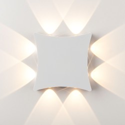 Уличный настенный светодиодный светильник 1631 TECHNO LED белый 1631 TECHNO LED белый Уличный настенный светодиодный светильник 1631 TECHNO LED белый 1631 TECHNO LED белый