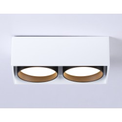 Накладной точечный светильник GX53 TN70872/2 WH/BK белый/черный GX53/2 max 12W 185*92*62 Накладной точечный светильник GX53 TN70872/2 WH/BK белый/черный GX53/2 max 12W 185*92*62