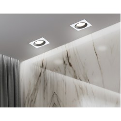 Встраиваемый точечный светильник MR16 A8925 WH/BK белый/черный MR16 GU5.3 92*92*24 Встраиваемый точечный светильник MR16 A8925 WH/BK белый/черный MR16 GU5.3 92*92*24