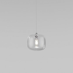 Купить Подвесной светильник со стеклянным плафоном 50128/1 хром Подвесной светильник со стеклянным плафоном 50128/1 хром