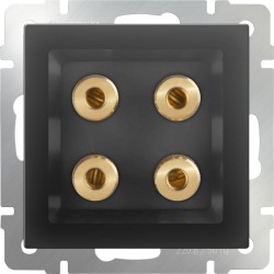 Акустическая розетка (черный матовый) W1185008 Акустическая розетка (черный матовый) W1185008