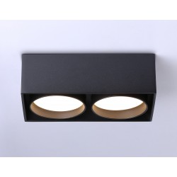 Накладной точечный светильник GX53 TN70875/2 BK черный GX53/2 max 12W 185*92*62 Накладной точечный светильник GX53 TN70875/2 BK черный GX53/2 max 12W 185*92*62