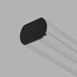 Slim Magnetic Заглушка для шинопровода Round черный 2 шт. 85134/00 Slim Magnetic Заглушка для шинопровода Round черный 2 шт. 85134/00