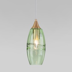 Купить Подвесной светильник со стеклянным плафоном 50222/1 зеленый Подвесной светильник со стеклянным плафоном 50222/1 зеленый