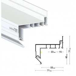 GARDINA2 01 2 ряда - 3,2м с нижней заправкой GARDINA2 01 2 ряда - 3,2м с нижней заправкой