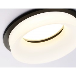 Встраиваемый точечный светильник MR16 TN1303 BK/FR черный/белый матовый MR16 GU5.3 D80*42 Встраиваемый точечный светильник MR16 TN1303 BK/FR черный/белый матовый MR16 GU5.3 D80*42