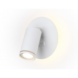 Настенный светильник с выключателем FW2462 WH белый LED 4200K 7W D145*150 Настенный светильник с выключателем FW2462 WH белый LED 4200K 7W D145*150