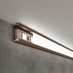 Накладной алюминиевый профиль латунь/белый для светодиодной ленты LL-2-ALP006 Накладной алюминиевый профиль латунь/белый для светодиодной ленты LL-2-ALP006