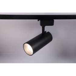 Трековый светильник однофазный TR5-30 COB BK 30 ватт 4000К 2100Лм черный Трековый светильник однофазный TR5-30 COB BK 30 ватт 4000К 2100Лм черный
