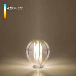 Филаментная светодиодная лампа Mini Classic 6W 4200K E27 (G45 тонированный) BLE2752 Филаментная светодиодная лампа Mini Classic 6W 4200K E27 (G45 тонированный) BLE2752