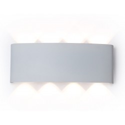 Уличный настенный архитектурный светодиодный светильник ST4461/8 WH белый IP65 LED 4200K 8W 210*80*4 Уличный настенный архитектурный светодиодный светильник ST4461/8 WH белый IP65 LED 4200K 8W 210*80*4