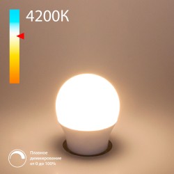 Купить Светодиодная диммируемая лампа Dimmable 7W 4200K E27 (G45) BLE2776 Светодиодная диммируемая лампа Dimmable 7W 4200K E27 (G45) BLE2776