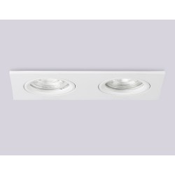 Светильник встраиваемый TN102460/2 WH белый GU5.3 160*81*28 Светильник встраиваемый TN102460/2 WH белый GU5.3 160*81*28