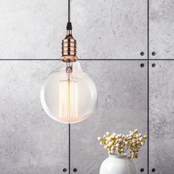 Купить Подвесной светильник PL13 E27 - 4 RG, 1 м, розовое золото Подвесной светильник PL13 E27 - 4 RG, 1 м, розовое золото