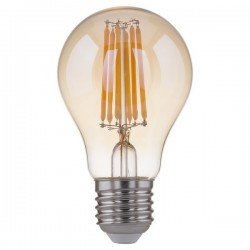 Филаментная светодиодная лампа A60 8W 3300K E27 Classic F 8W 3300K E27 Филаментная светодиодная лампа A60 8W 3300K E27 Classic F 8W 3300K E27
