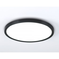 Потолочный светильник с подсветкой FZ3055 BK черный IP44 33W+10W D375*40 (Без ПДУ) Потолочный светильник с подсветкой FZ3055 BK черный IP44 33W+10W D375*40 (Без ПДУ)