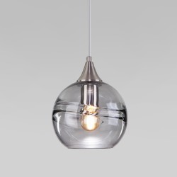 Купить Подвесной светильник со стеклянным плафоном 50221/1 дымчатый Подвесной светильник со стеклянным плафоном 50221/1 дымчатый