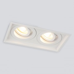 Алюминиевый точечный светильник 1071/2 MR16 WH белый