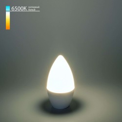 Светодиодная лампа "Свеча" C37 6W 6500K E14 Свеча СD LED 6W 6500K E14
