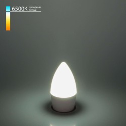Светодиодная лампа "Свеча" C37 6W 6500K E27 Свеча СD LED 6W 6500K E27